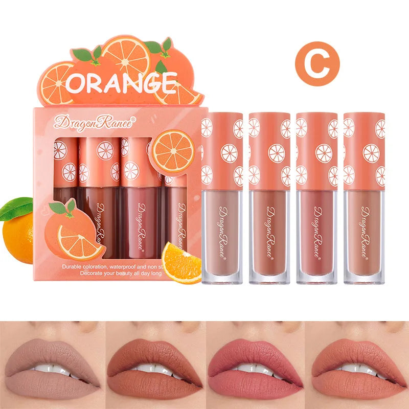 Mini Matte Lip Gloss Set (4pc)