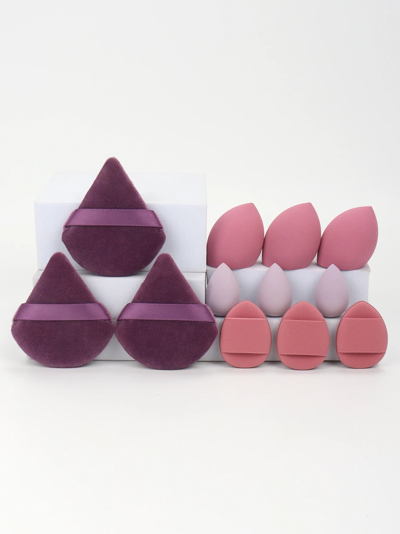 12-Pc Makeup Sponge Set