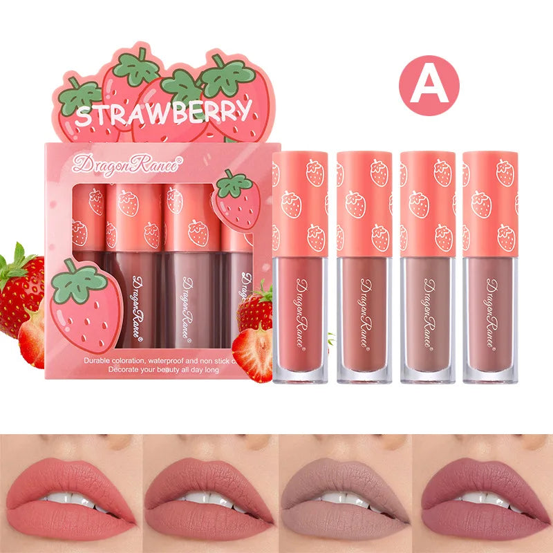 Mini Matte Lip Gloss Set (4pc)