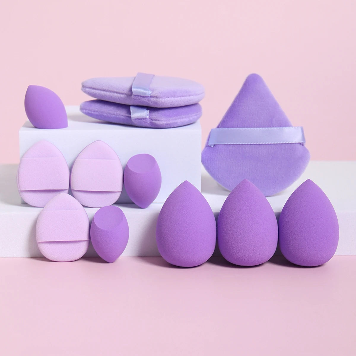 12-Pc Makeup Sponge Set