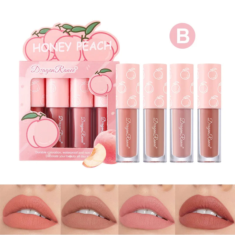 Mini Matte Lip Gloss Set (4pc)